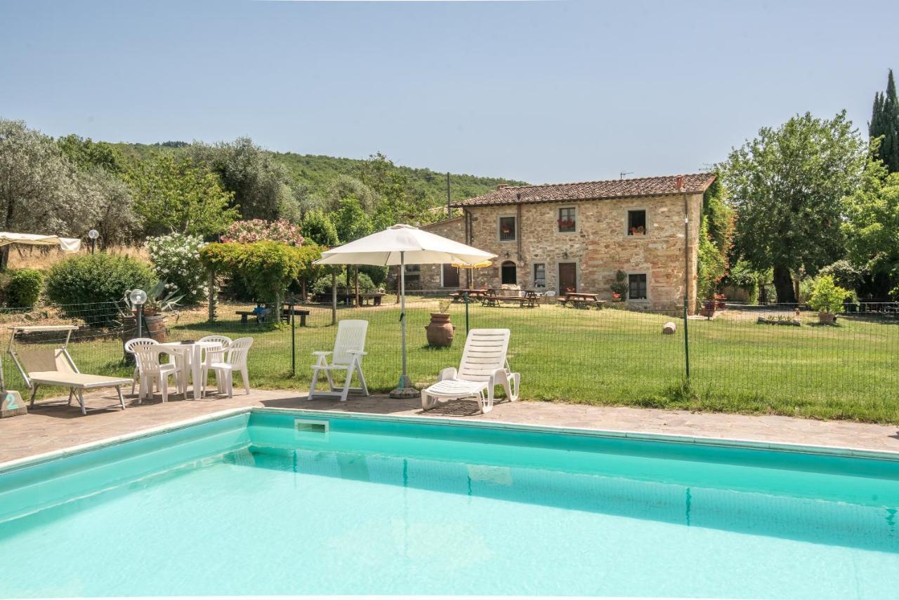 Poggio Primo - Bilocale Cavaliere Villa Castiglion Fibocchi Bagian luar foto