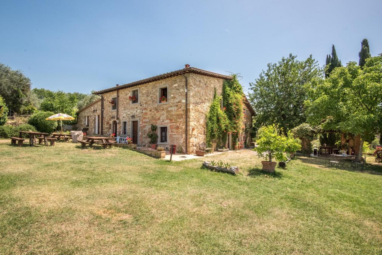 Poggio Primo - Bilocale Cavaliere Villa Castiglion Fibocchi Bagian luar foto