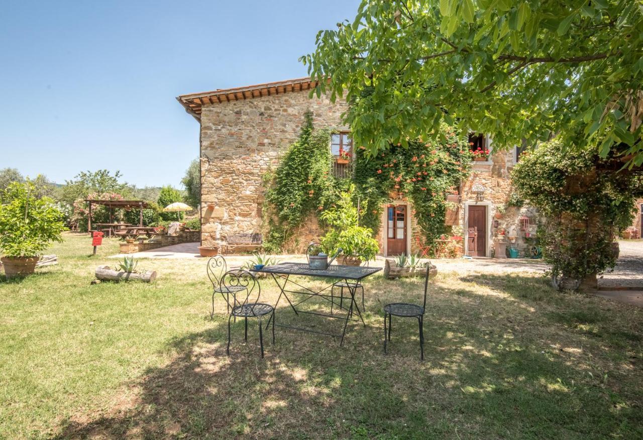 Poggio Primo - Bilocale Cavaliere Villa Castiglion Fibocchi Bagian luar foto