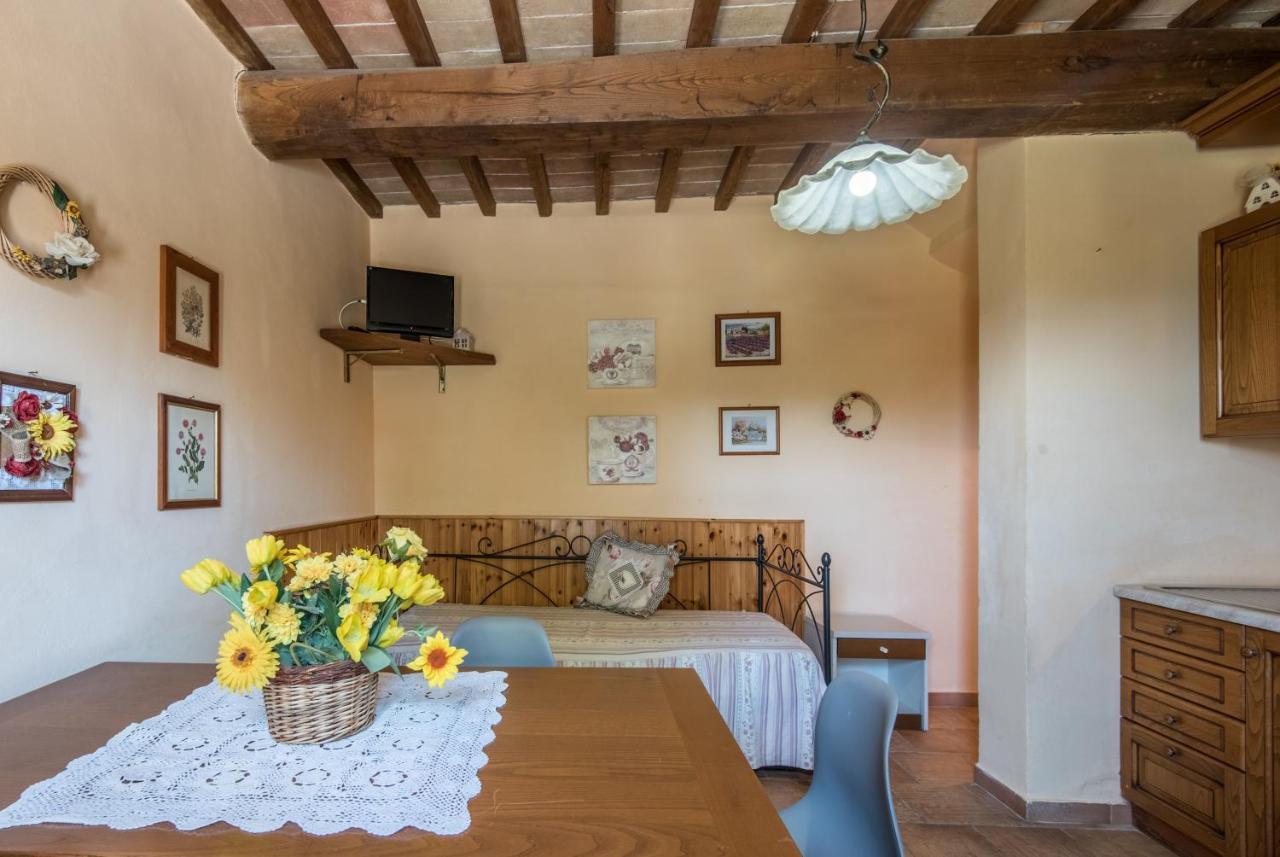 Poggio Primo - Bilocale Cavaliere Villa Castiglion Fibocchi Bagian luar foto