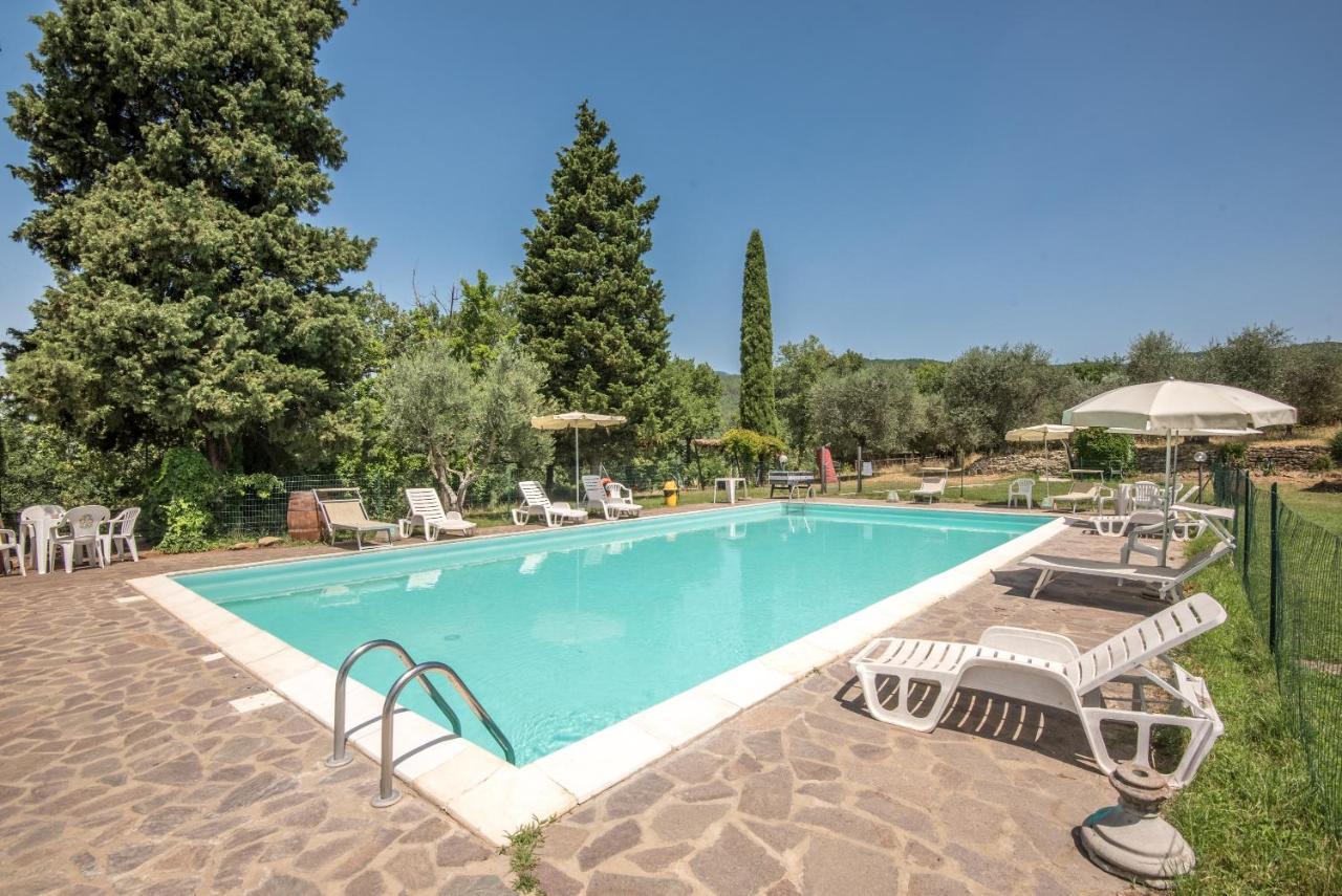 Poggio Primo - Bilocale Cavaliere Villa Castiglion Fibocchi Bagian luar foto