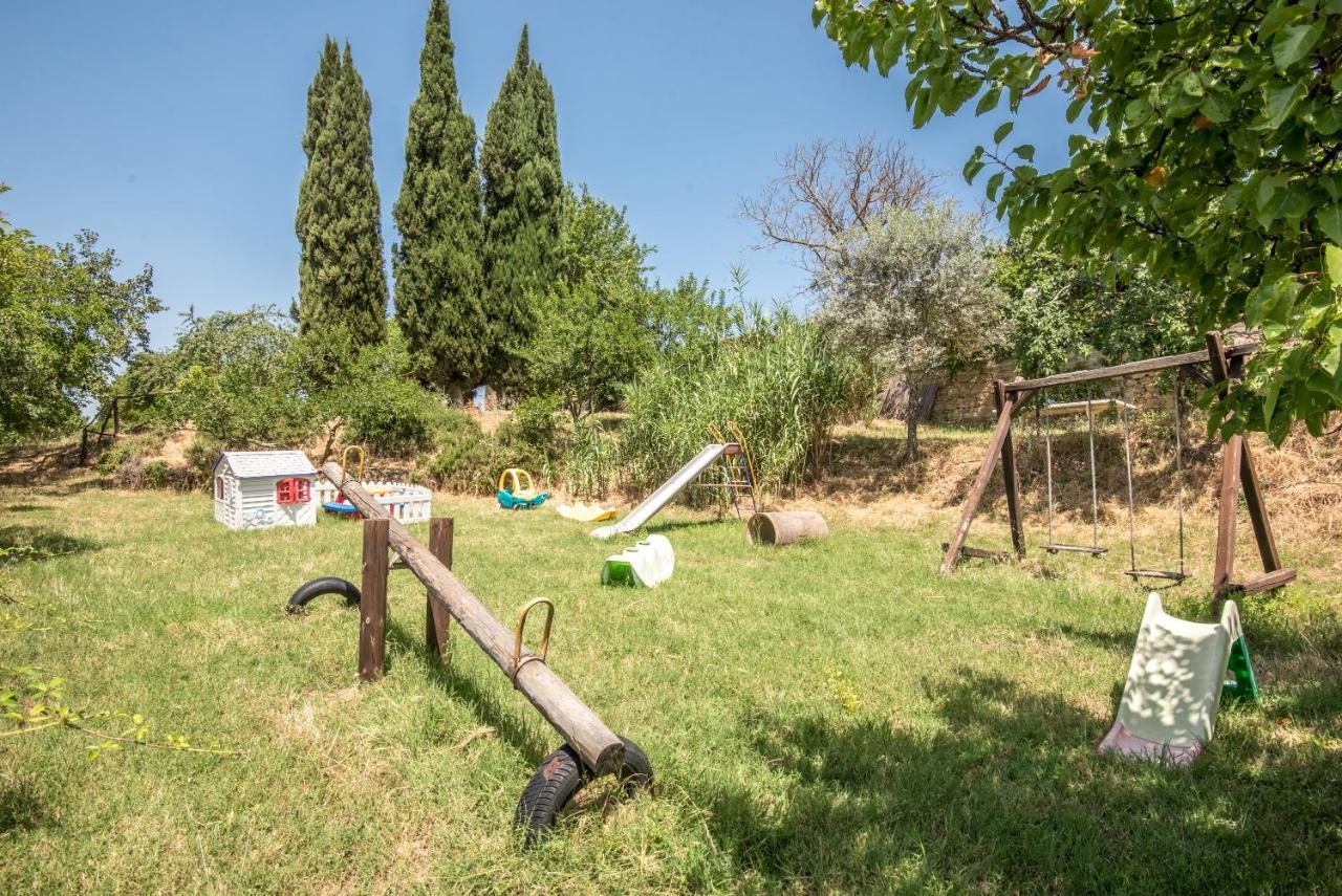 Poggio Primo - Bilocale Cavaliere Villa Castiglion Fibocchi Bagian luar foto