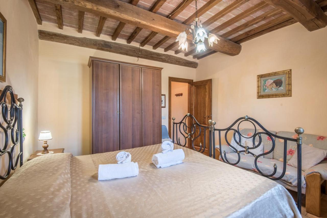 Poggio Primo - Bilocale Cavaliere Villa Castiglion Fibocchi Bagian luar foto
