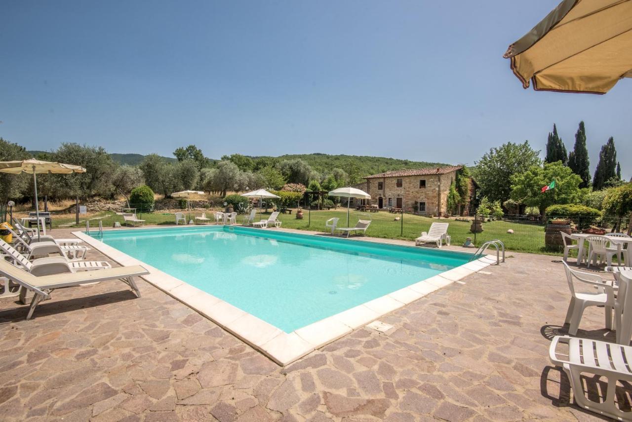 Poggio Primo - Bilocale Cavaliere Villa Castiglion Fibocchi Bagian luar foto