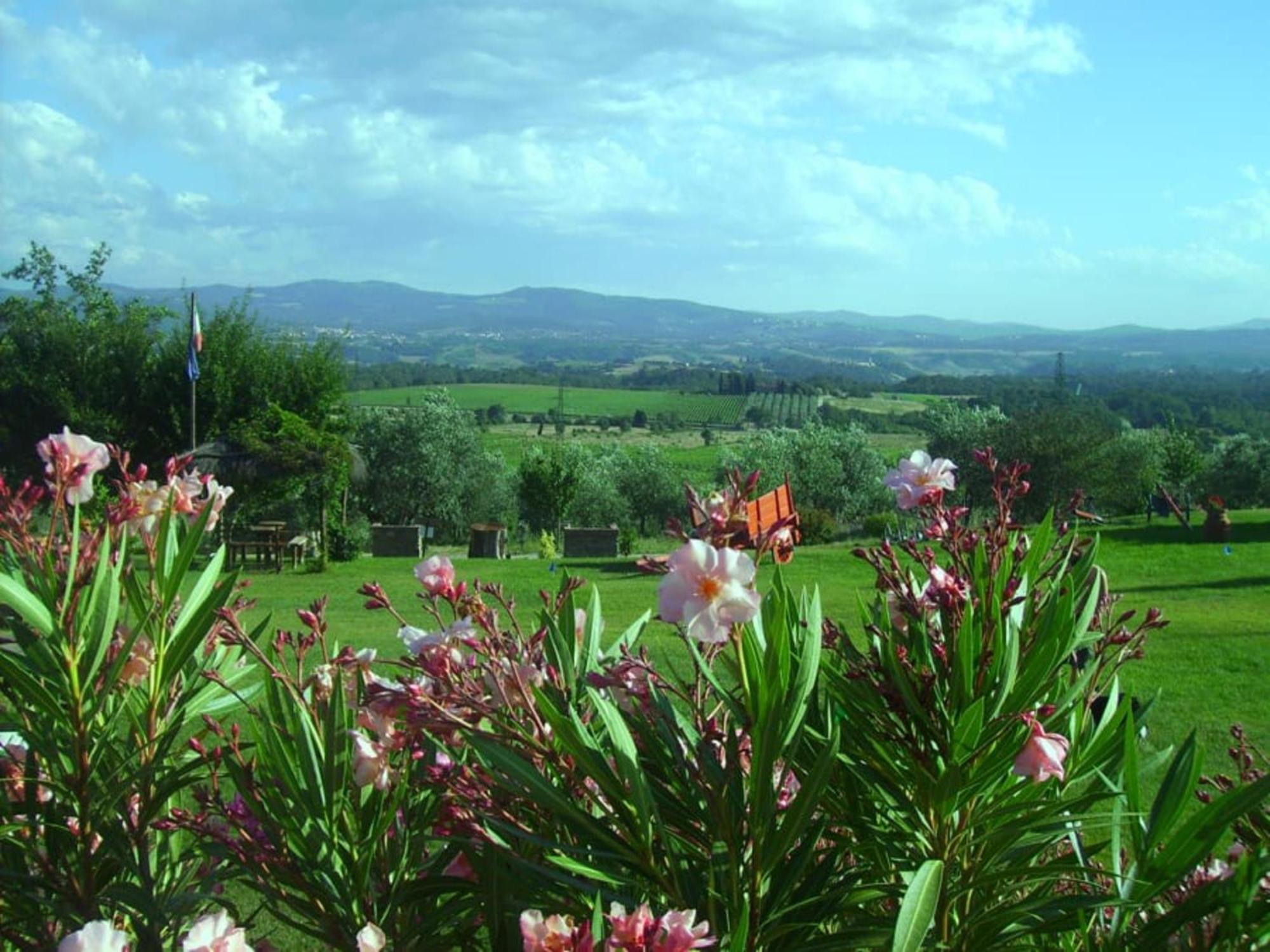 Poggio Primo - Bilocale Cavaliere Villa Castiglion Fibocchi Bagian luar foto